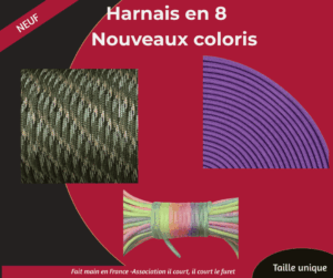 Harnais en 8 pour furet
