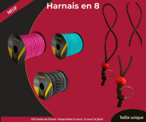 Harnais en 8 pour furet