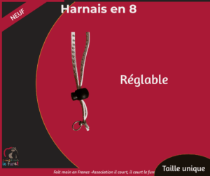 Harnais en 8 pour furet