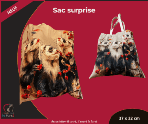 Sac surprise Cerise