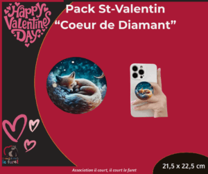 Pack Saint-Valentin Cœur  de Diamant