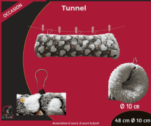 Tunnel Cœur avec 3 crochets