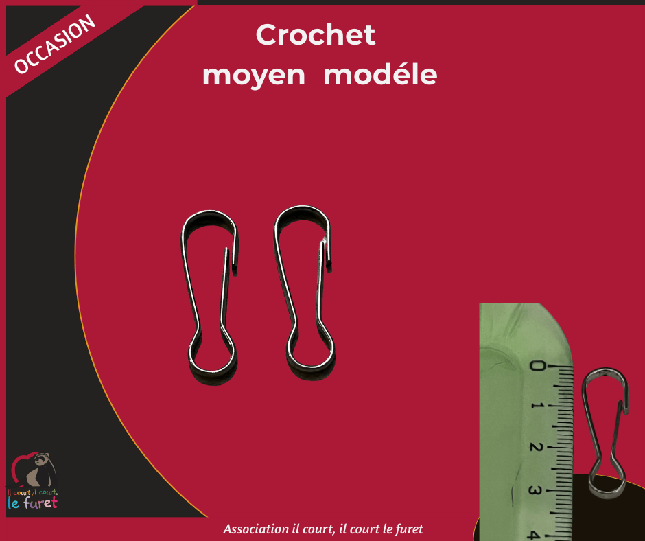 Crochet pour attacher un hamac