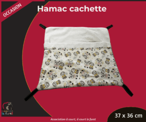 Hamac avec pochette Panda et Paresseux