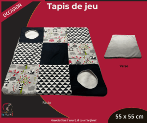 Tapis de jeux avec cachette Pandas