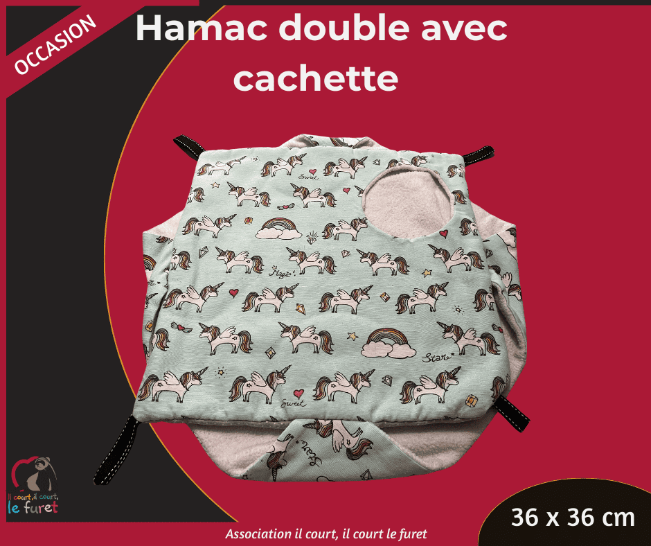Hamac double avec cachette licornes – Image 2