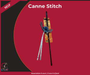 Canne de jeux Stitch