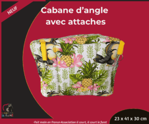 Cabane d&rsquo;angle « Toucan Gourmand »