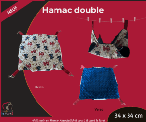 Hamac Double "Stitch et Angel""