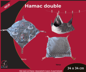 Hamac Double "Monde Imaginaire"
