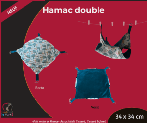 Hamac Double « Doux Hérisson »