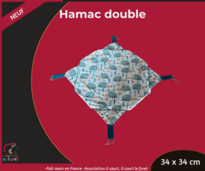 Hamac Double « Doux Hérisson »