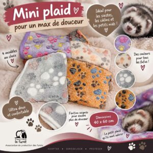 mini plaid pattounes